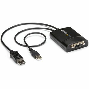 StarTech.com DisplayPort to DVI Dual Link Active Adapter Converter - DP to Dual Link DVI-D Active Adapter - 2560x1600 - 3D support