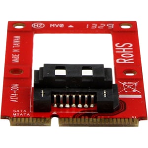 StarTech.com mSATA to SATA HDD/SSD Adapter Mini SATA to SATA ConverterCard - mSATA to SATA 2.5/3.5 Hard Drive Adapter Converter Card - mSATA port to SATA port Adapter Converter Card