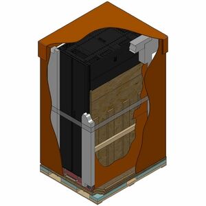 APC NetShelter SX 42U 600mm Wide x 1070mm Deep Enclosure with Sides Black -2000 lbs. Shock Packaging