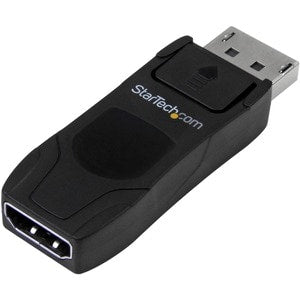 StarTech.com DISPLAYPORT TO HDMI CONVERTER - PASSIVE DP TO HDMI ADAPTER - 4K - CONNECT YOUR 4K HDMI DISPLAY TO A DP VIDEO SOURCE USING THIS COMPACT PASSIVE ADAPTER