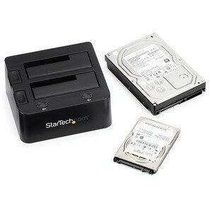 StarTech.com UNIVERSLA HARD DRIVE DOCKING STATION - SATA AND IDE DOCK - 2.5IN 3.5IN HDD AND SSD DOCKING STATION WITH UASP SATA III - SATA 6GBPS TRANSFER SPEEDS