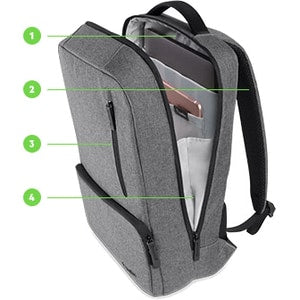 BELKIN 15.6IN CLASSIC PRO BACKPACK - GREY