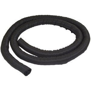 StarTech.com Cable Management Sleeve - 2 m - Cable Organizer - Flexible Cable Cover - Trimmable Fabric Cord Hider - Cord Management - Wire Management - Cord Hider - Wire Hider - Cable Hider