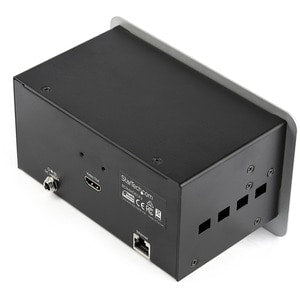 Conference Table Connectivity Box For A/V - HDMI / VGA / DisplayPort Inputs - HDMI Output - 4K