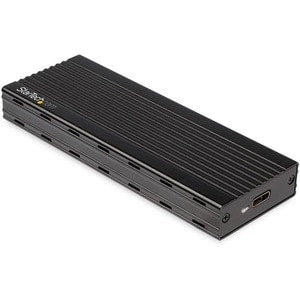 StarTech.com M.2 NVMe SSD Enclosure for PCIe SSDs - USB 3.1 Gen 2 Type-C - External NVMe Enclosure - Thunderbolt 3 Compatible