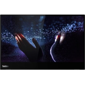 LENOVO ThinkVision M14 14-inch Mobile Monitor In-Plane Switching Panel Touch 1920x1080 (16:9) Tilt 2xUSB-Type C input Cables inbox: USB Type-C (Power Adapter is not provided) 3-year warranty