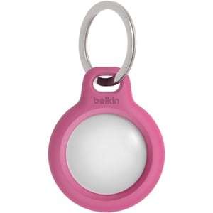 BELKIN Secure Holder with Keyring for AirTag - Pink