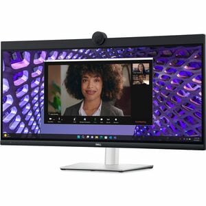 DELL 34IN Curved Video Conferencing Monitor IPS 3440x1440 WQHD 60HZ 8MS HDMI USB-C#3YR WARRANTY