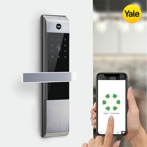 ASSA ABLOY Yale YDM3109A Smart Mortice Lock Silver