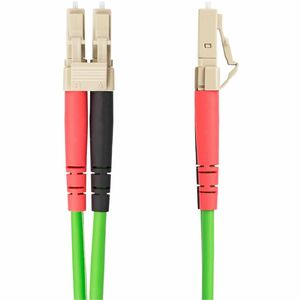 StarTech.com 5M (16.4FT) LC TO LC (UPC) OM5 MULTIMODE FIBER OPTIC CABLE 50/125A DUPLEX LOMMF ZIPCORD VCSEL 40G/100G LSZH