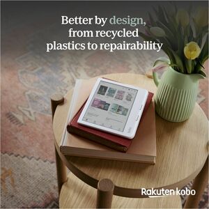 Kobo Libra Colour 7IN E Ink KaleidoTM 3 Color Display Kobo Stylus 2 Compatibility Waterproof Black