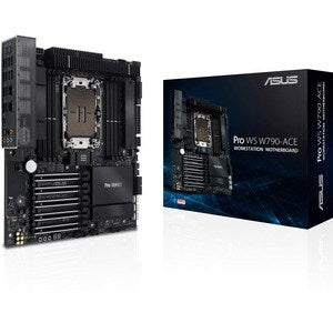 ASUS Intel W790 (LGA 4677) CEB workstation motherboard PCIe 5.0 x16 M.2 10G and 2.5G LAN Server-grade Remote Management 12+1+1 power stages front and Rear USB 3.2 Gen 2x2 Type-C