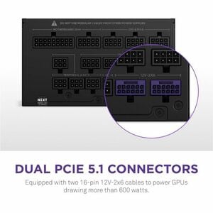 NZXT 1500 Watt 80 Plus Platinum Fully Modular Digital Power Supply AU Power Cord