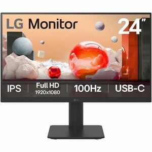 LG 24MS570B-B 23.8 FHD (1920x1080) 5MS 100HZ IPS MONITOR HDMI 1.4 USB-C HAS VESA 3 YEARS WARRANTY