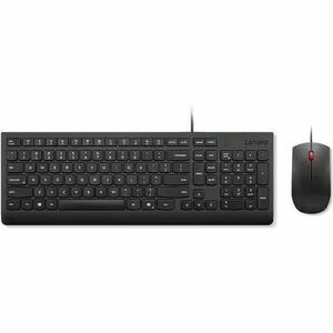 Lenovo 4X31R64400 keyboard Mouse included Universal USB US English Black