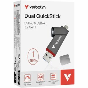 VERBATIM Dual Quickstick SSD USB-A/C 3.2 GEN1 1TB
