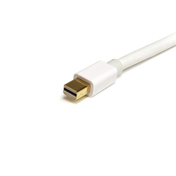 Startech MDPMM3MW, 3m (10 ft) White Mini DisplayPort Cable - Mini Display Port to Mini Display Port - 2x Mini DP (m) - 3 meter, 10 feet