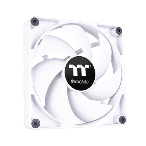 Thermaltake CL-F152-PL14WT-A, CT140 PC Cooling Fan, Size: 140mm, PWM, Airflow: 77.37CFM, Noise: 30.5dBA, White, Pack of 2, 2 Year Warranty