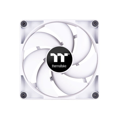 Thermaltake CL-F152-PL14WT-A, CT140 PC Cooling Fan, Size: 140mm, PWM, Airflow: 77.37CFM, Noise: 30.5dBA, White, Pack of 2, 2 Year Warranty