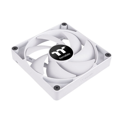 Thermaltake CL-F152-PL14WT-A, CT140 PC Cooling Fan, Size: 140mm, PWM, Airflow: 77.37CFM, Noise: 30.5dBA, White, Pack of 2, 2 Year Warranty