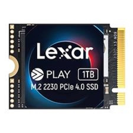 Lexar LNMPLAY001T-RNNNG, Play, 1TB, M.2 2230 NVMe, PCIe4.0, 600TBW, Read Speed: 5200MB/s, Write Speed: 4700MB/s, 5 Year Warranty