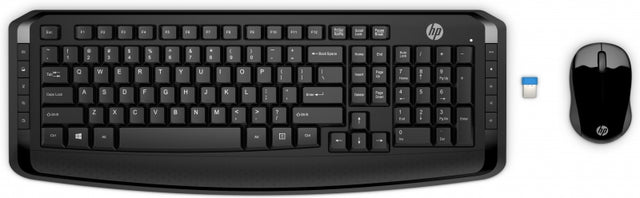 HP *Retail Box* HP 3ML04AA, Wireless Keyboard and Mouse 300, 1 Year Warranty (Retail Box)