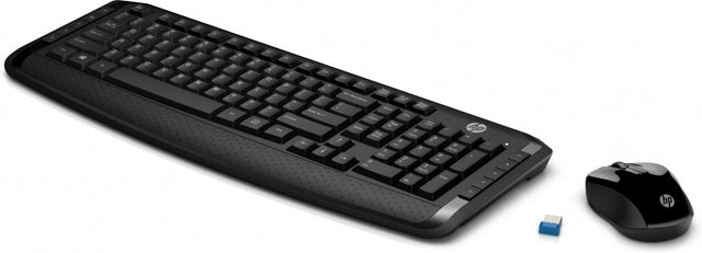 HP *Retail Box* HP 3ML04AA, Wireless Keyboard and Mouse 300, 1 Year Warranty (Retail Box)