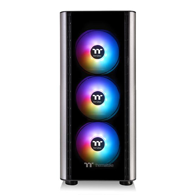 Thermaltake CA-1M7-00M1WN-00, Level 20 MT, Mid-Tower, Tempered Glass, Drive Bays: 2x2.5/3.5", 6x2.5”, Expansion Slot: 7, Motherboard Support: ATX/Mini-ITX/Micro-ATX, Pre-Installed Fan: 4x120mm, Black, 2 Year Warranty