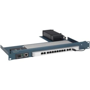 RACKMOUNT.IT Rackmount Meraki MX68 MX75 w Media Convertor