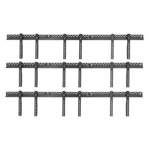 ATDEC 3x3 video wall mount for 42in to 50in displays (3 x TH-VWP-080 + 6 x TH-VWP-100 + 9 x TH-VWV)