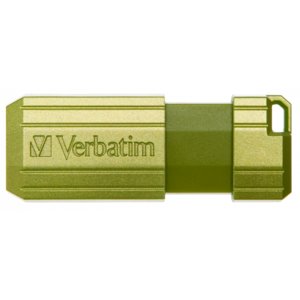 VERBATIM Store n Go Pinstripe USB 2.0 Drive 32GB - Eucalyptus Green