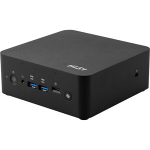 MSI Cubi NUC AI+ 2MG-003AU Black Core Ultra 7 258V - DDR5 32GB Memory - 1TB SSD - Wifi 6E - Win11Pro NG - Power Switch Cable - 3Y
