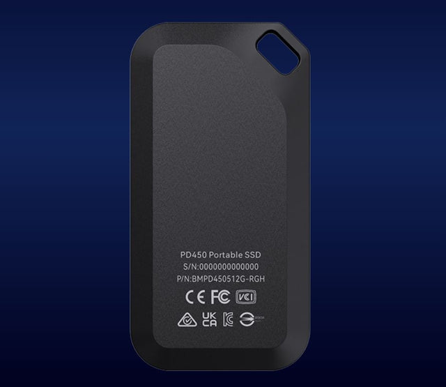 BIWIN BIW-PD450-2000GB Black USB3.2 Gen1 up to 430 MB/s & 400 MB/s case pack 20/80