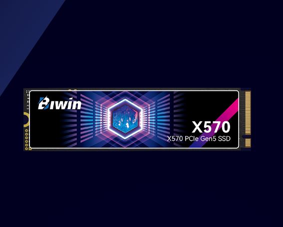 BIWIN BX570NN04TB-RGX Black Opal X570 SSD PCIe Gen5×4, NVMe 2 2280 Up to 14500/10000 MB/s