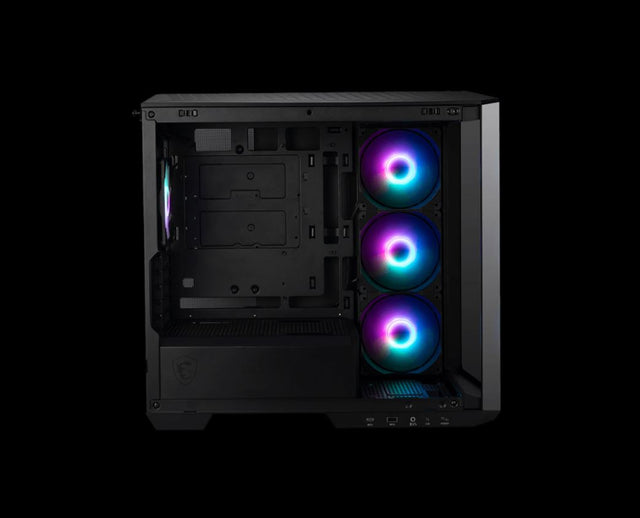 MSI MAG PANO M100R PZ BLACK Micro ATX Case, 1x USB 3.2, 2x USB 2.0, 1x Audio, 1x Mic, 4x PCI-E, 2x 2.5", 2x 3.5", Micro ATX / Mini ITX(NEW)