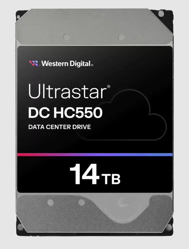 Western Digital WD Ultrastar DC HC550 14TB 3.5" SATA 512MB 7200RPM EAMR SE 5yrs Warranty