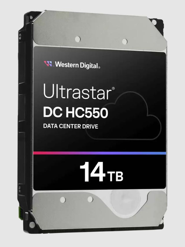 Western Digital WD Ultrastar DC HC550 14TB 3.5" SATA 512MB 7200RPM EAMR SE 5yrs Warranty