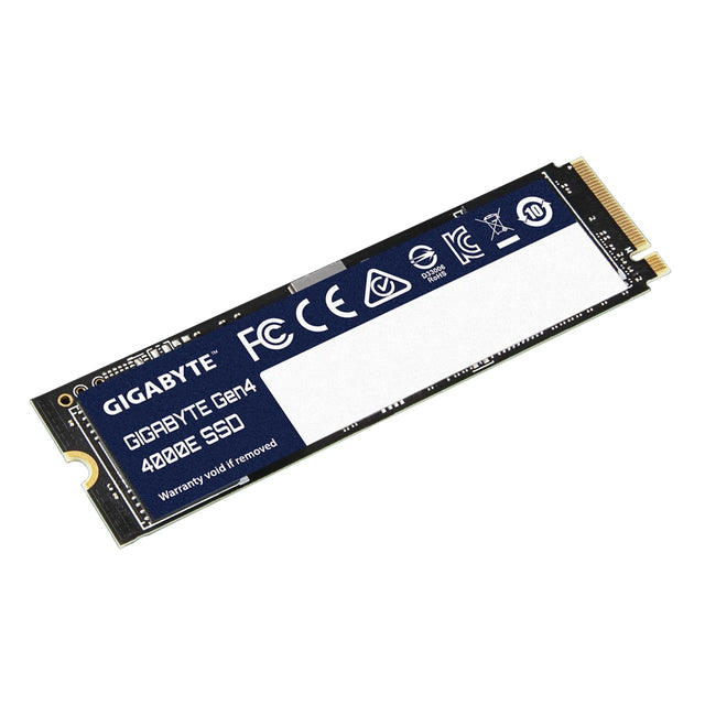 GIGABYTE Gen4 4000E SSD 1TB, PCI Express 4.0x4, M.2, 1000GB, Up to 4000 MB/s, 3900 MB/s, MTBF 1.5M hours, 3 y Warranty