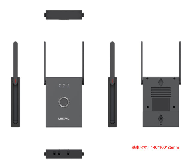 Fanvil W710H IPCT Wireless Base Station, IPCT(IP Cordless Telecommunications)is a roaming communication system solution