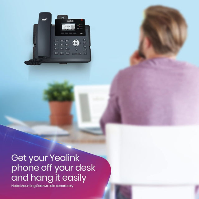 Yealink WMB-T40/T41/T42-WB, Wall Mount Bracket for SIP- T40G/T40P//T41P/T41S/U/T42G/T42S/T42U/T43U