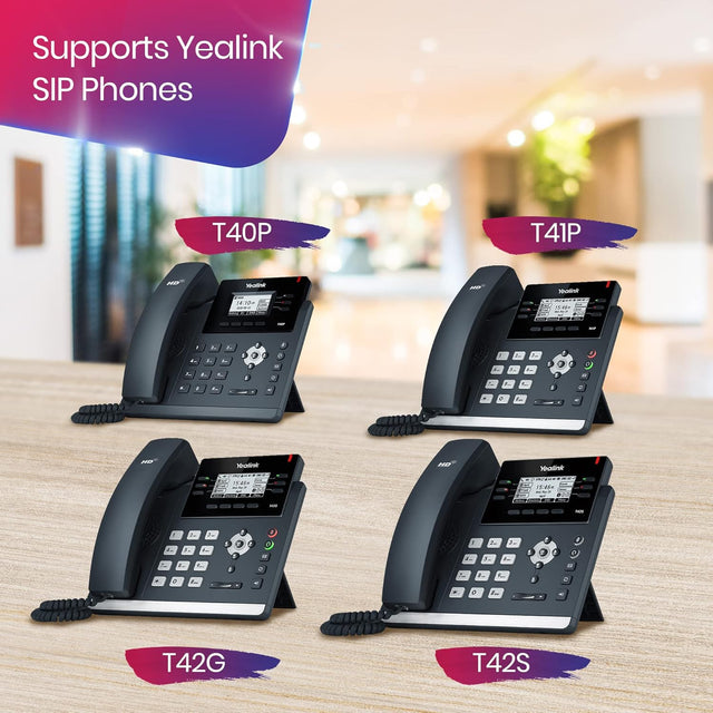 Yealink WMB-T40/T41/T42-WB, Wall Mount Bracket for SIP- T40G/T40P//T41P/T41S/U/T42G/T42S/T42U/T43U