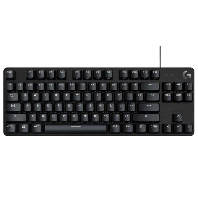 Logitech G413 TKL SE MECHANICAL GAMING KEYBOARD PBT Keycaps Aluminum top case USB 2.0
