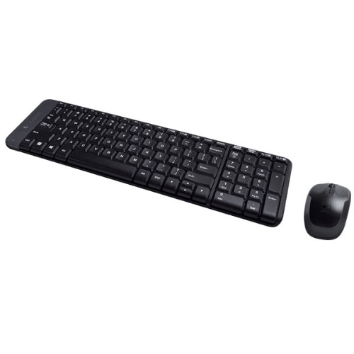 Logitech 920-003235, MK220 Wireless Keyboard and Mouse Combo, Much smaller design, same keys 2.4 GHz 128-bit AES encryption Fewer battery hassles, 3 Years