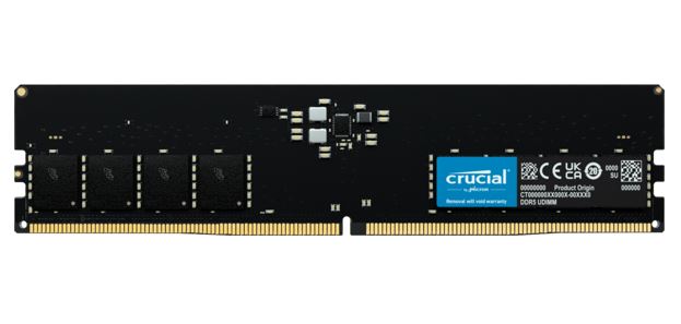 Micron (Crucial) Crucial 64GB (1x64GB) DDR5 UDIMM 5600MHz CL46 Desktop PC Memory