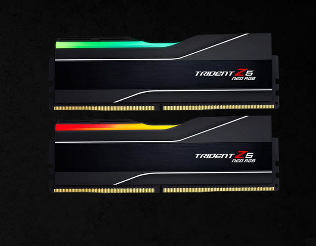 G.SKILL F5-6000J2636H32GX2-TZ5NR 64GB (2 x 32GB)/ AMD EXPO/ DDR5 6000tm/s/ Timings 26-36-36-96 Heatsink/ Voltage1.45v/ TZ5 Neo RGB
