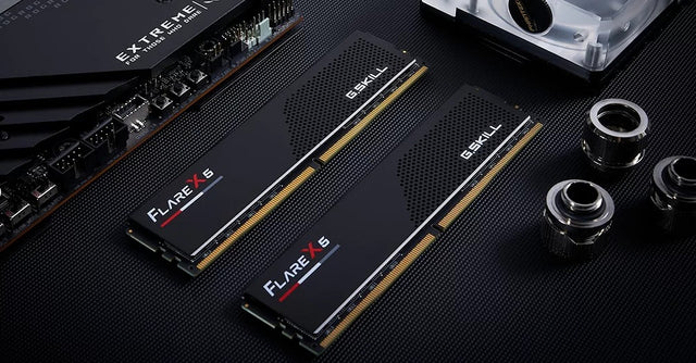 G.SKILL F5-6000J3444F64GX2-FX5 128GB (2 x 64GB)/ DDR5 6000 MT/s/ Timings 34-44-44-96/ Voltage 1.35V/ Flare X5 /Flare X5/ EXPO