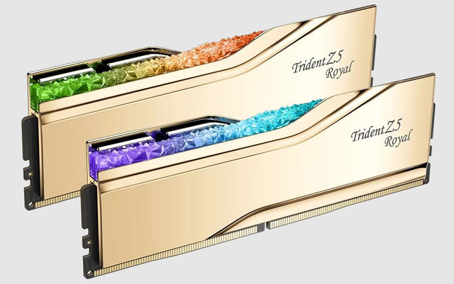 G.SKILL F5-7200J3646F24GX2-TR5G 48GB (2 x 24GB)/ DDR5 7200 MT/s/ Timings 36-46-46-115/ Voltage 1.35V/ TZ5 ROYAL G.