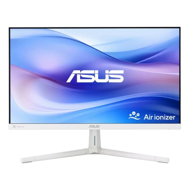 ASUS VU249HFI-W 24" Eye Care Monitor, Full HD (1920 x 1080), IPS, 100Hz, SmoothMotion, Adaptive Sync, Air Ionizer, Eye Care Plus technology, Blue Ligh