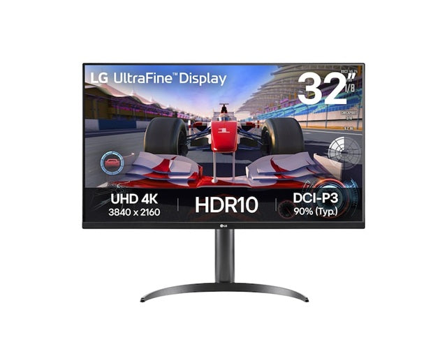LG 31.5" 32UR550K-B UltraFine 4K HDR monitor 3840 x 2160