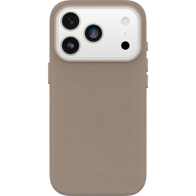 OtterBox Symmetry Cactus Leather MagSafe Apple iPhone 17 Pro Max (6.9") Case Grey Comfort - (77-99073), DROP+ 3X Military Standard, 7 Years Warranty